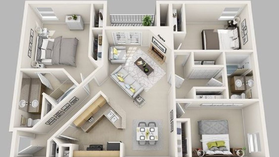 Интересные планировки