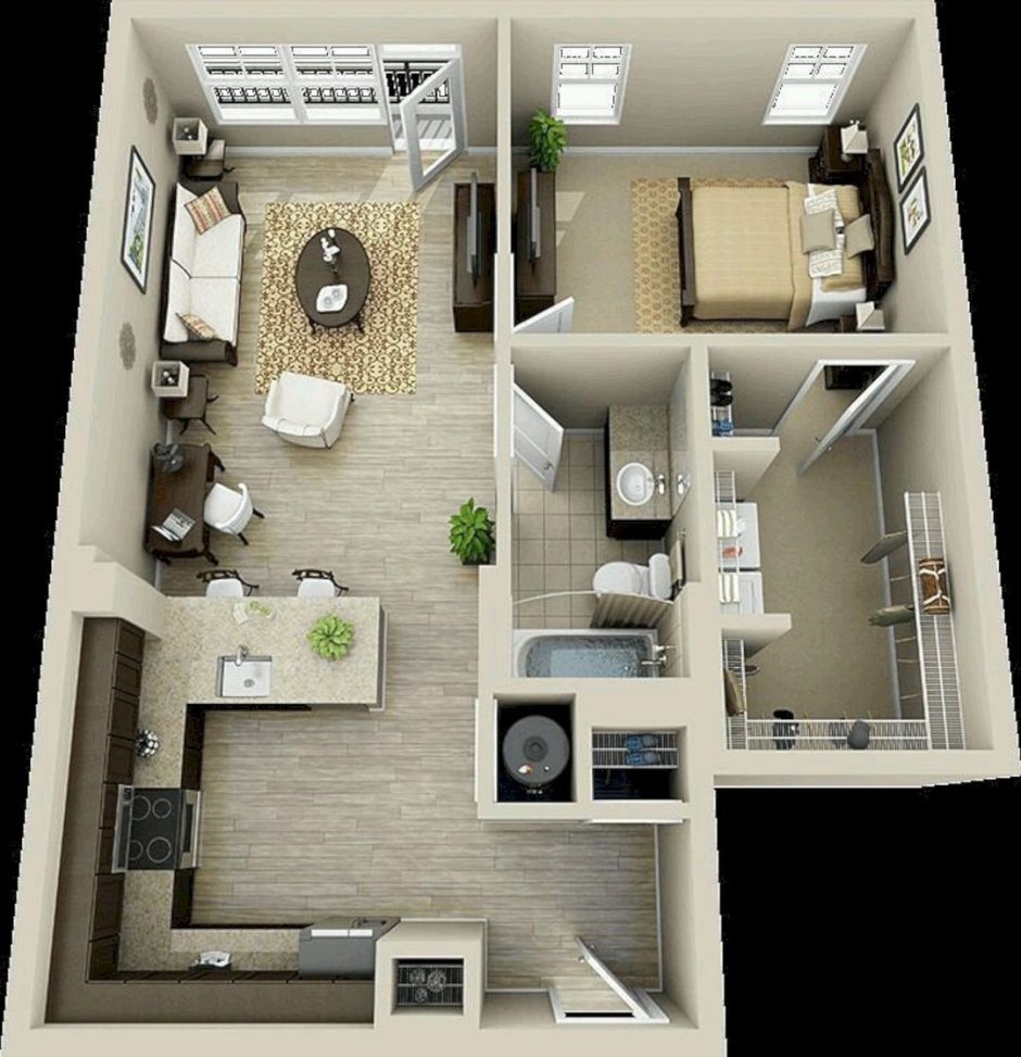 Floorplan 3d проекты