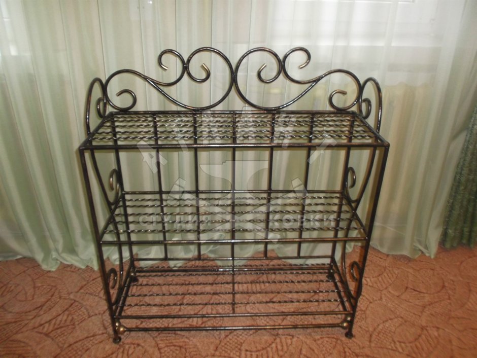 Подставка для обуви из металла