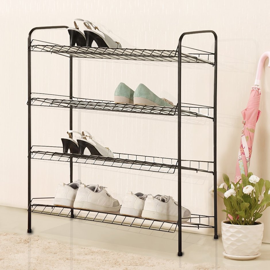 Наклонная полка для обуви