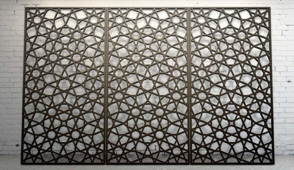Декоративные решетки из металла