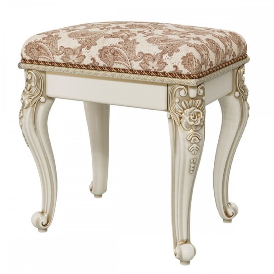 Пуф СГ-09 Грация слоновая кость