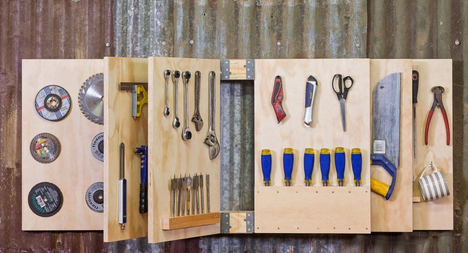 Хранение инструмента из дерева