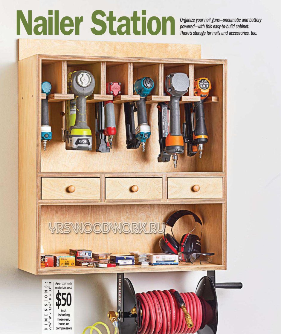 Полочки для инструментов