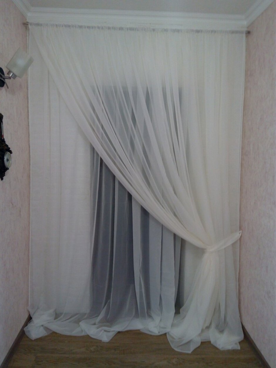 Укороченная тюль