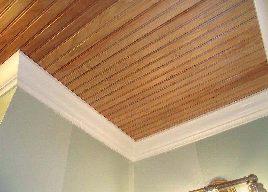 Деревянные потолочные панели