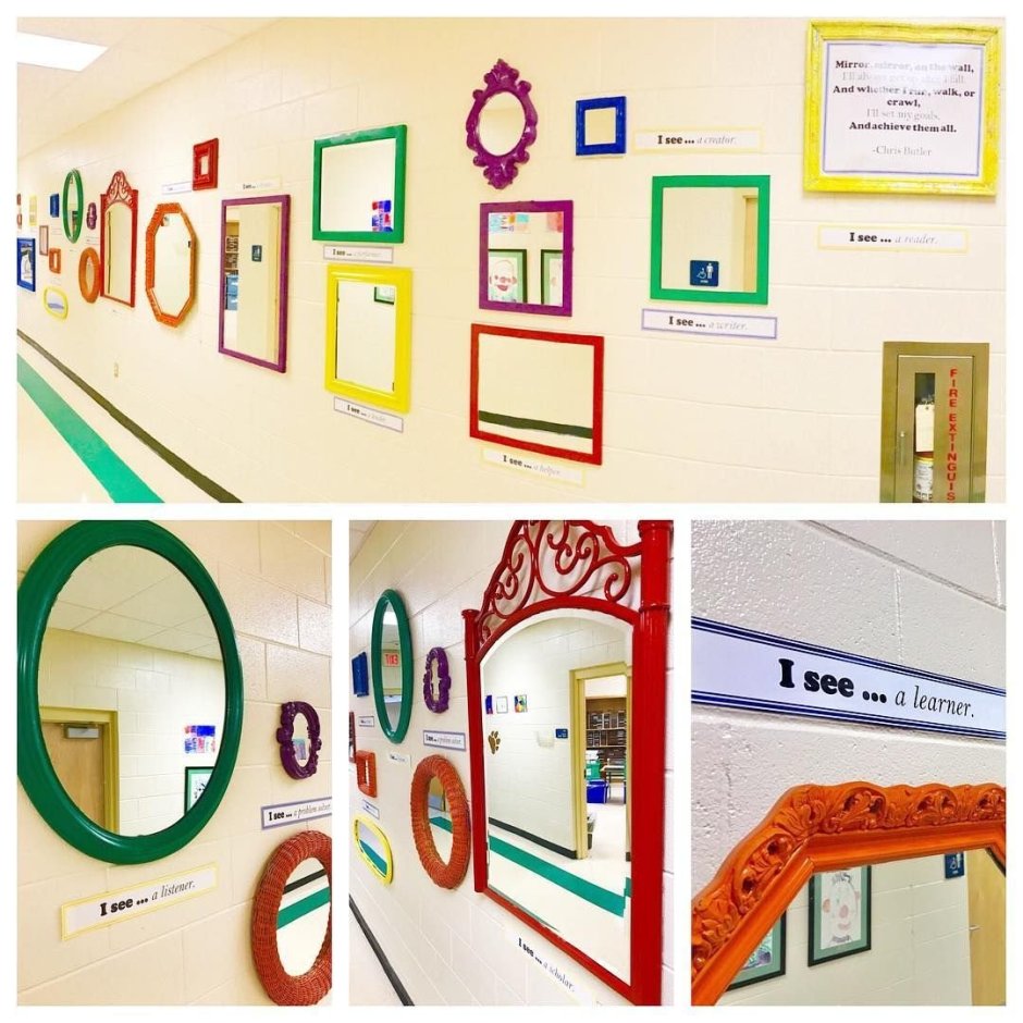 Стены в кабинете психолога