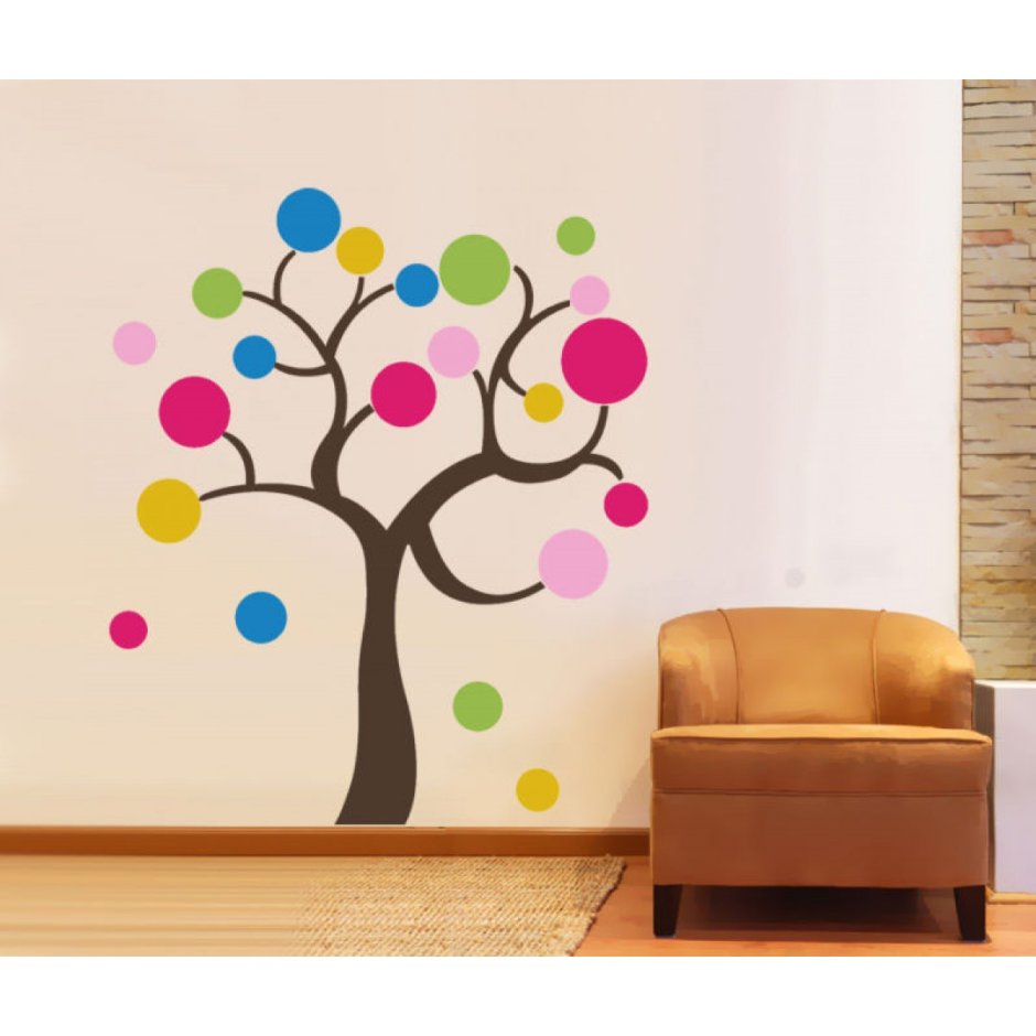 Роспись стен в игровой в детском саду