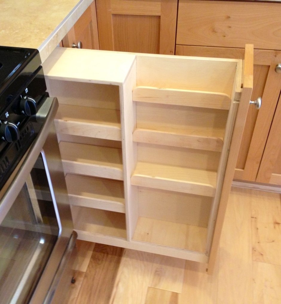 Шкаф для кухни с выдвижными ящиками