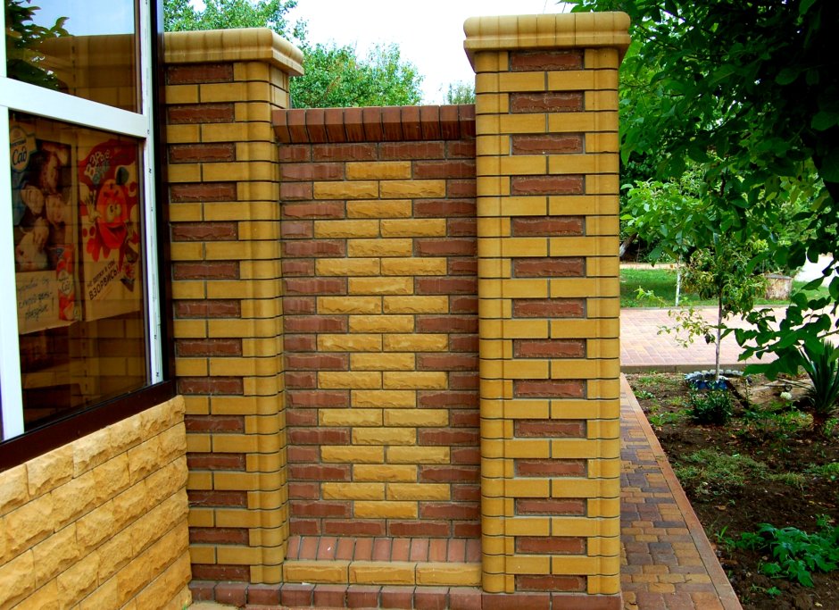 Кирпичная колонна 510х510