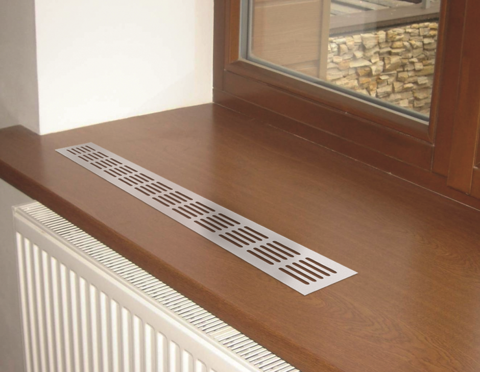 4808dp al Dark Bronze решётка вентиляционная era 480х80(h)