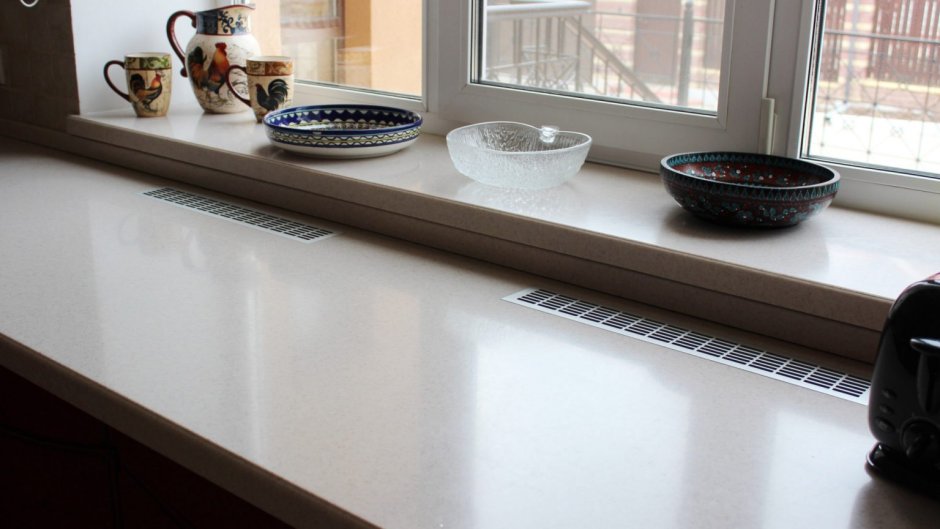 Решетка на столешницу для батареи