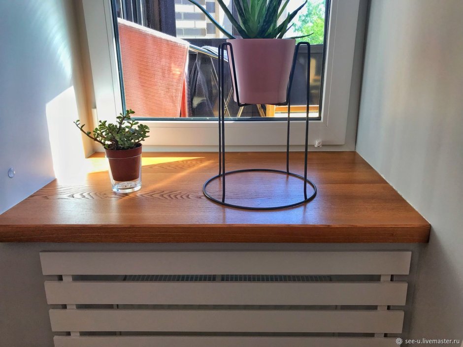 Подоконник из дерева