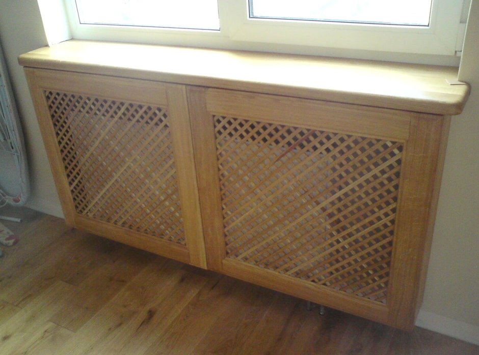 Деревянные решетки на радиаторы