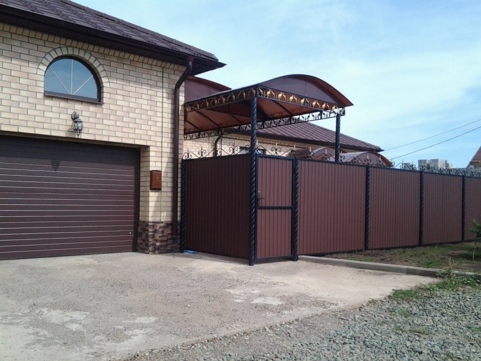 Калитка и ворота для забора