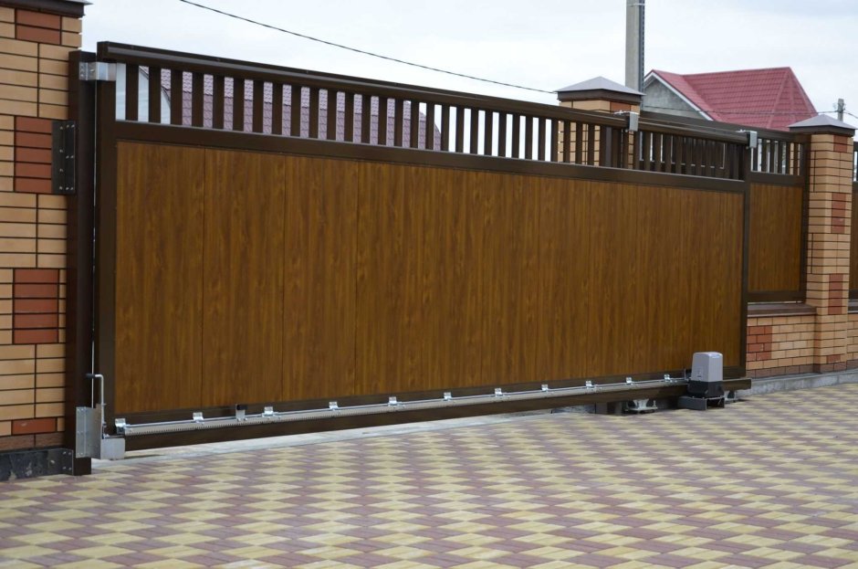 Откатные ворота 5000х2000