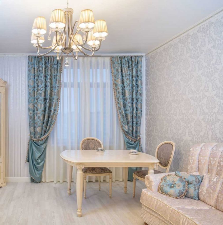 Классический интерьер в шоколадных тонах