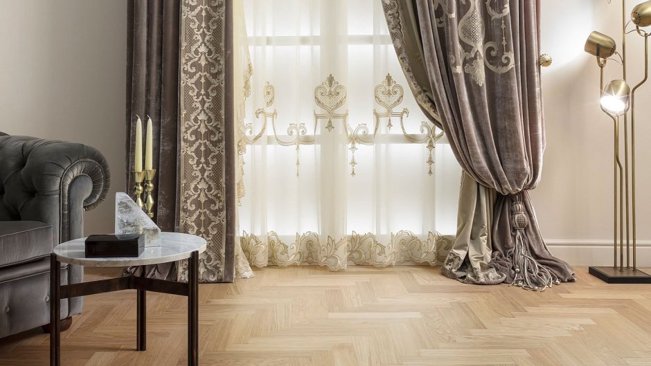 Стиль рококо в интерьере спальни