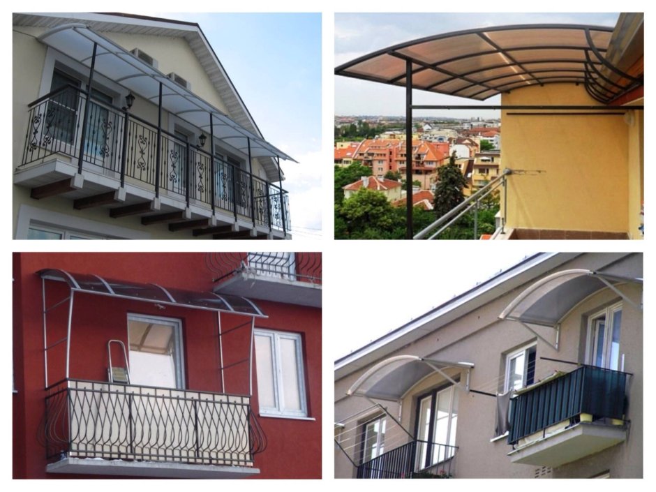 Навес на балкон