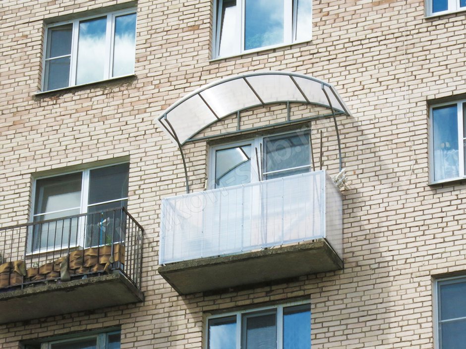 Балкон без остекления