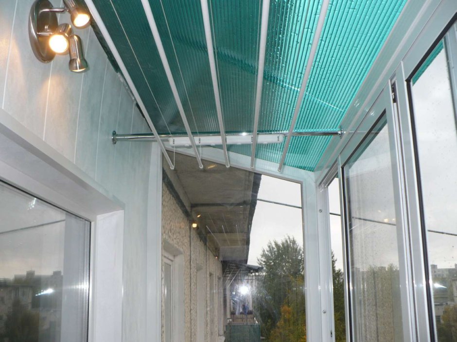 Лоджия из поликарбоната