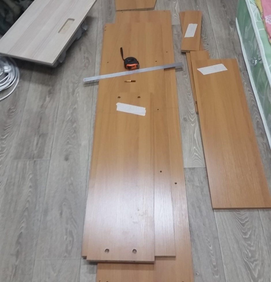 Полка из ламината своими