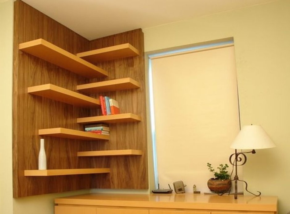 Угловые полки