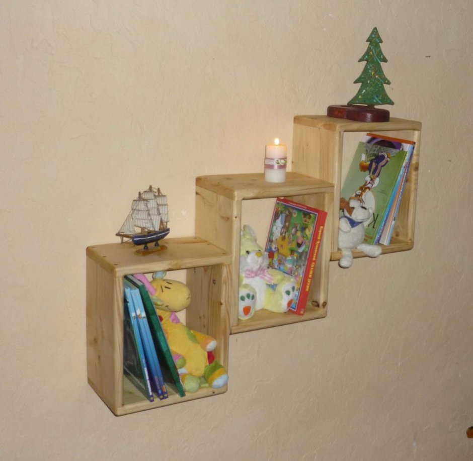 Книжная полочка из фанеры