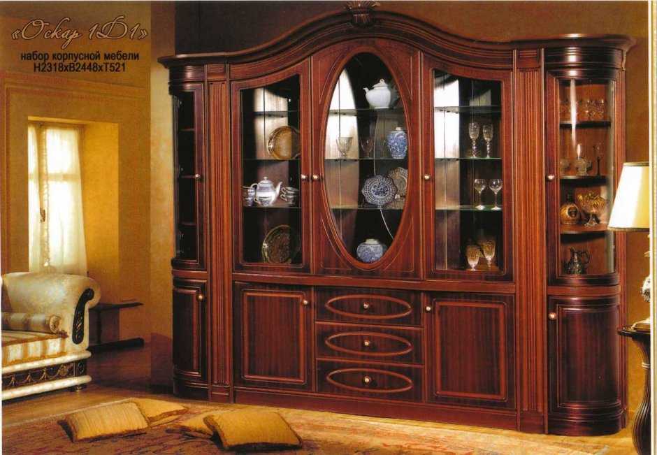 Мебель буфет Цезарь 2