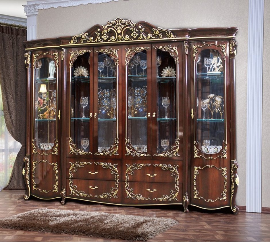 Витрина Элиза беж Слониммебель