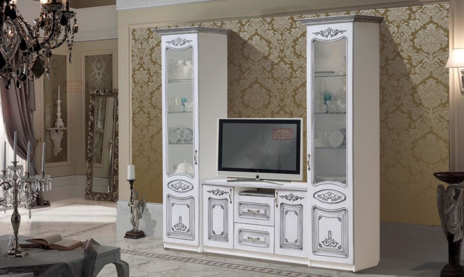 Угловая горка для посуды