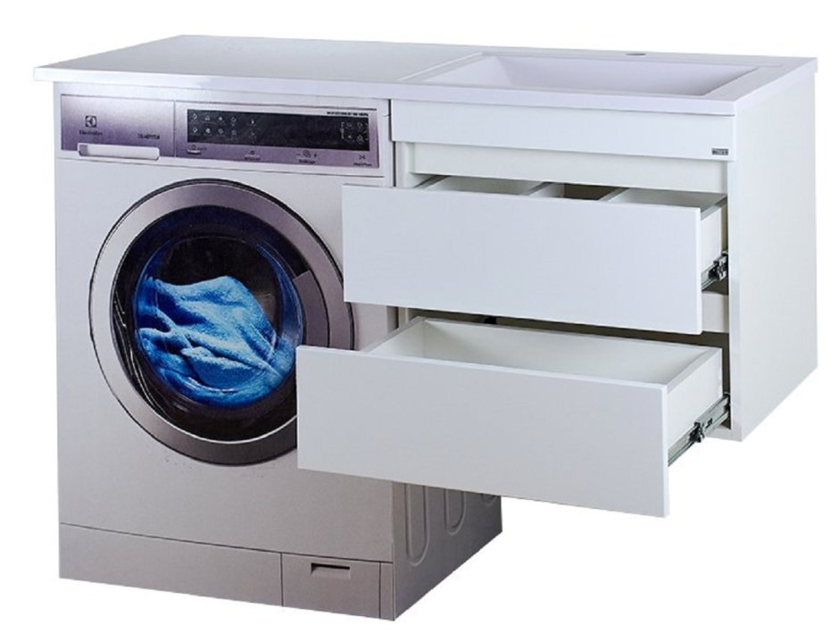 Подставка с выдвижным ящиком для стиралки Siemens 00575721