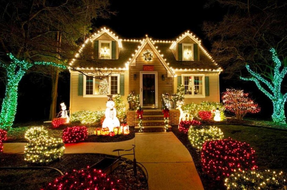 Новогодний домик «дом Линдера»