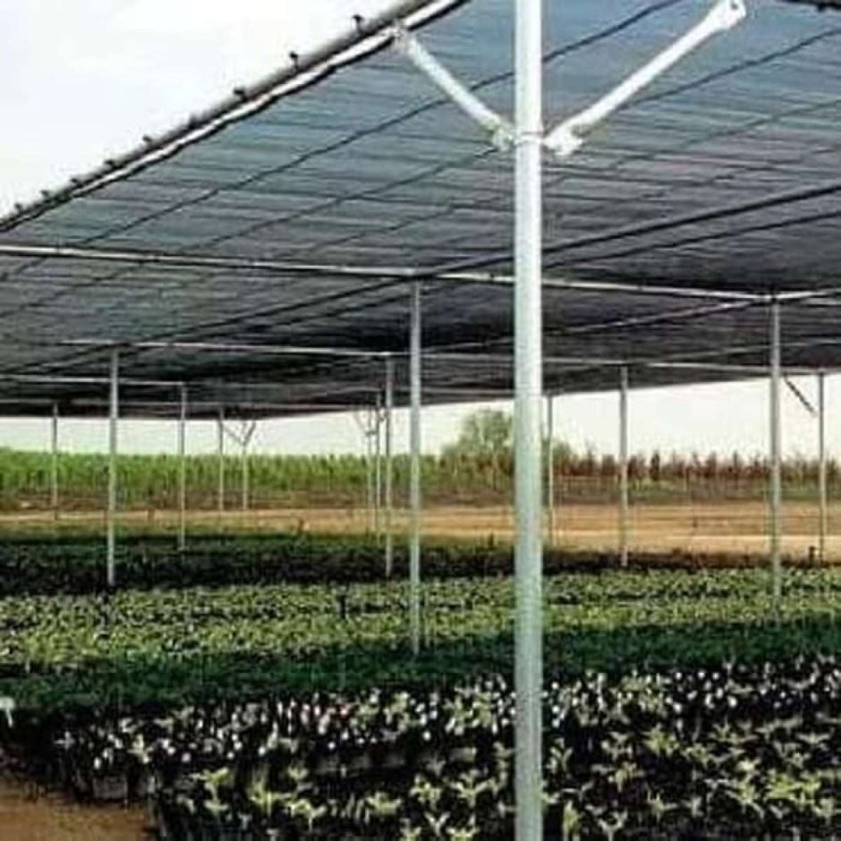 Навес для затенения растений в питомнике