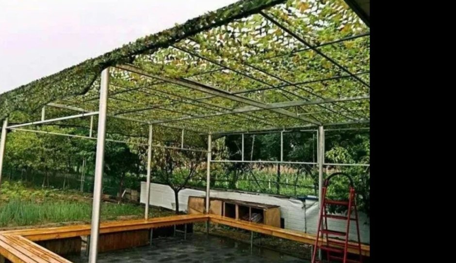 Камуфляжная сетка для навеса от солнца