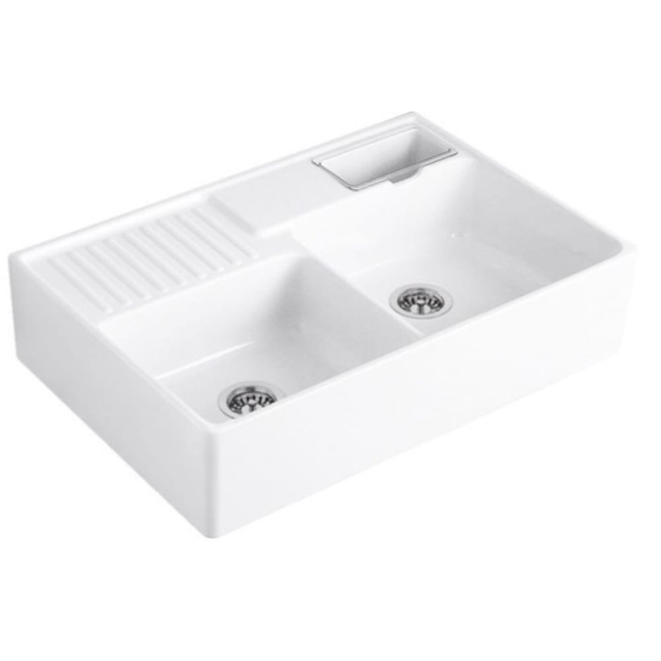 Накладная кухонная мойка Villeroy & Boch Sink Unit 632391 89.5х63см керамика