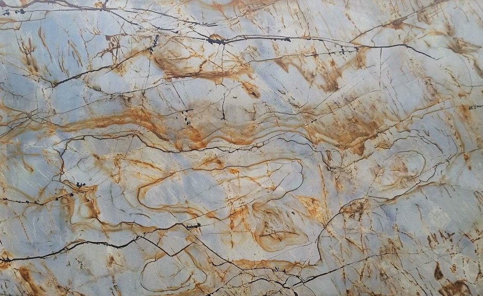 Кварцит Блю Рома столешница