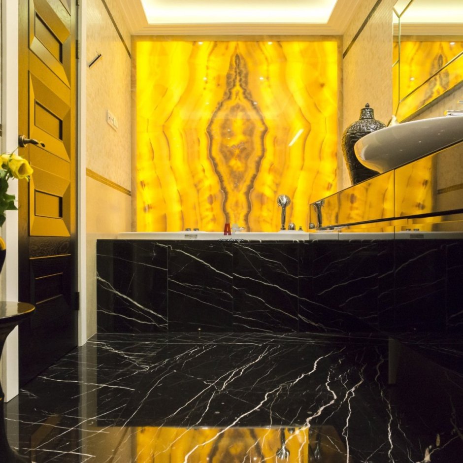 Оникс в интерьере