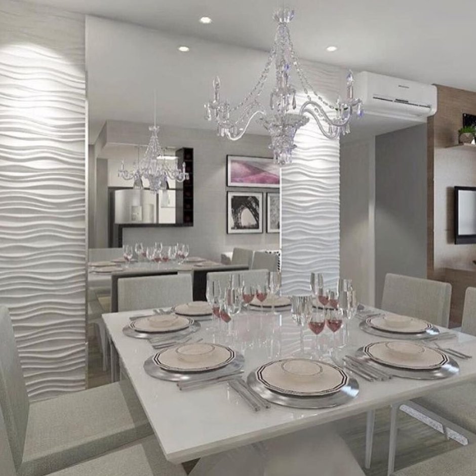 Декор столовой зоны