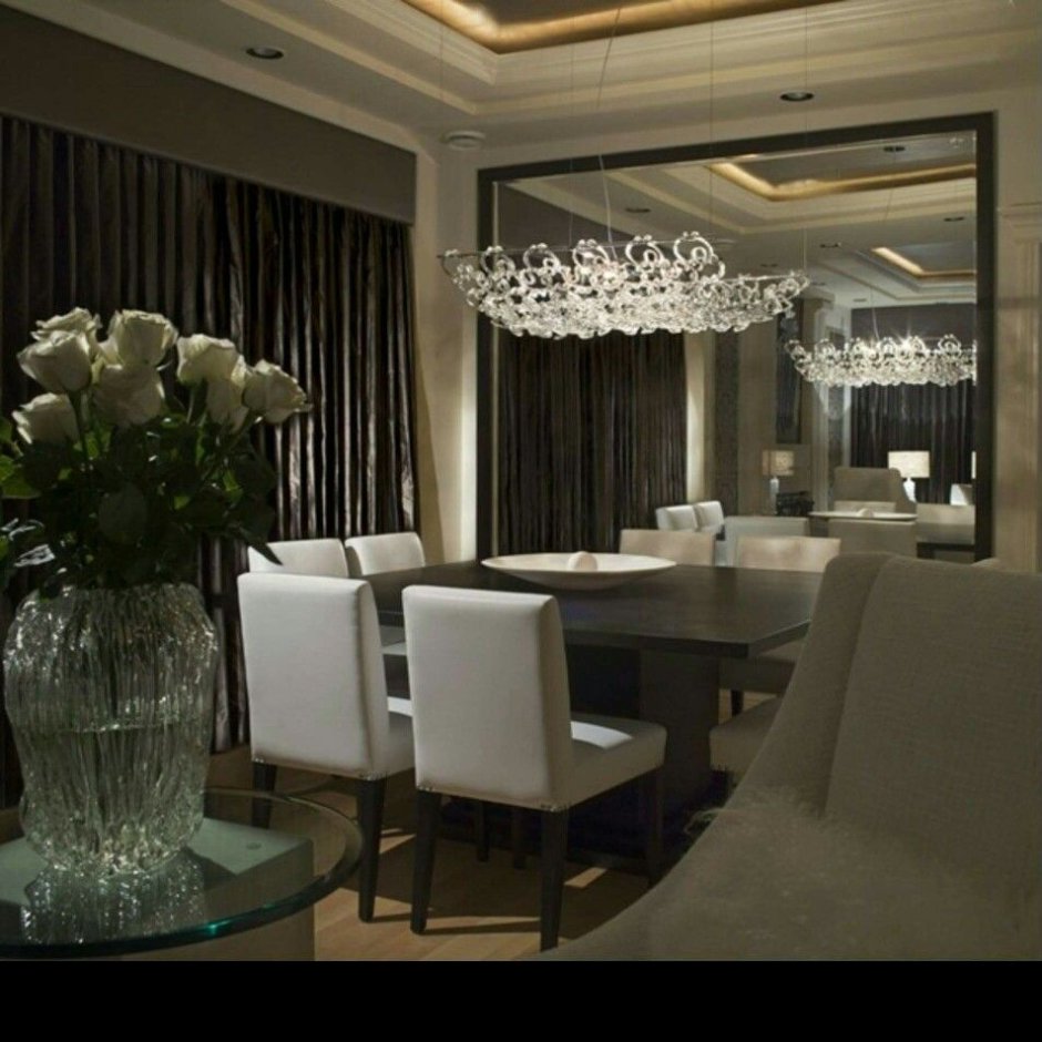 Зеркало в кухне по фен шуй