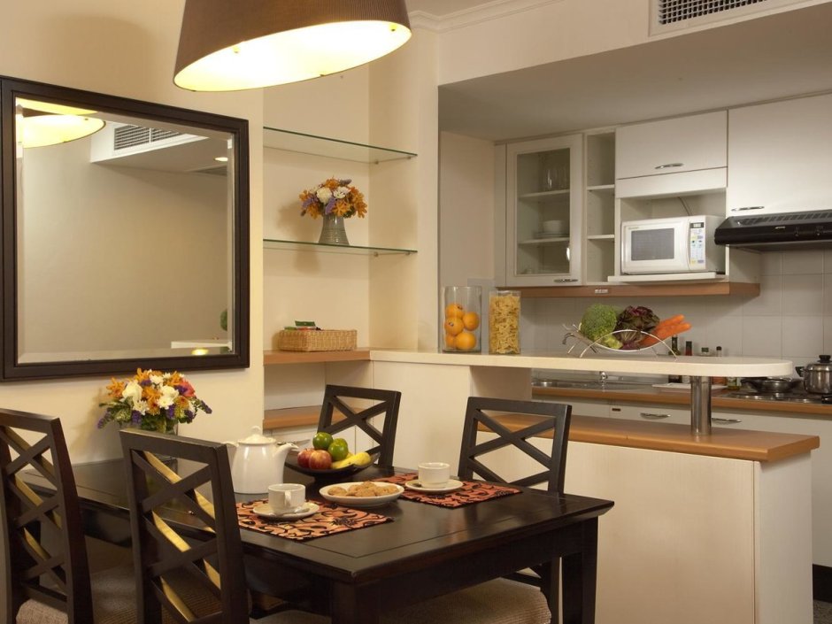 Декор обеденной зоны