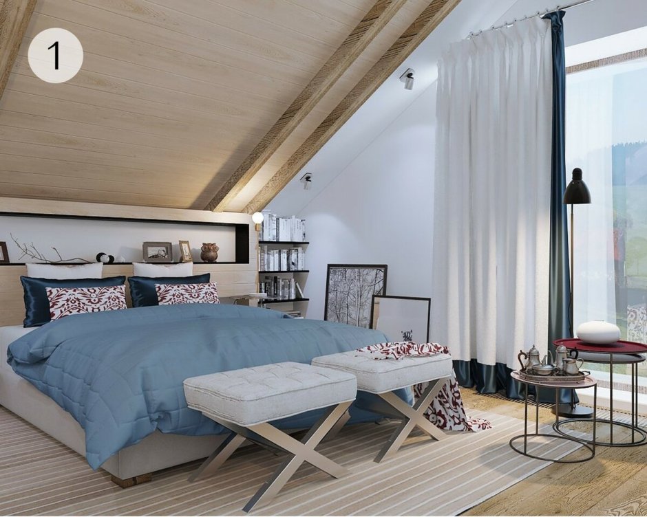 Мансарда в современном стиле