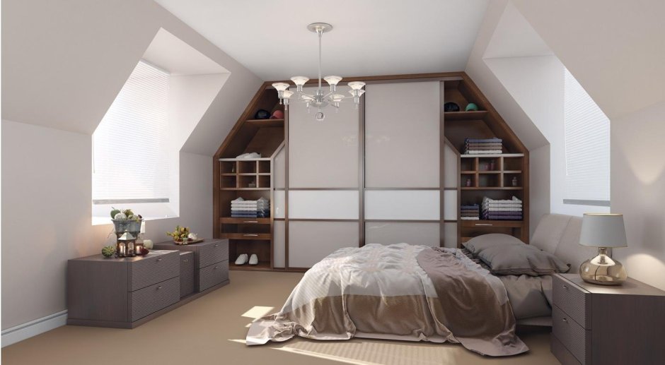 Мебель для мансардного этажа