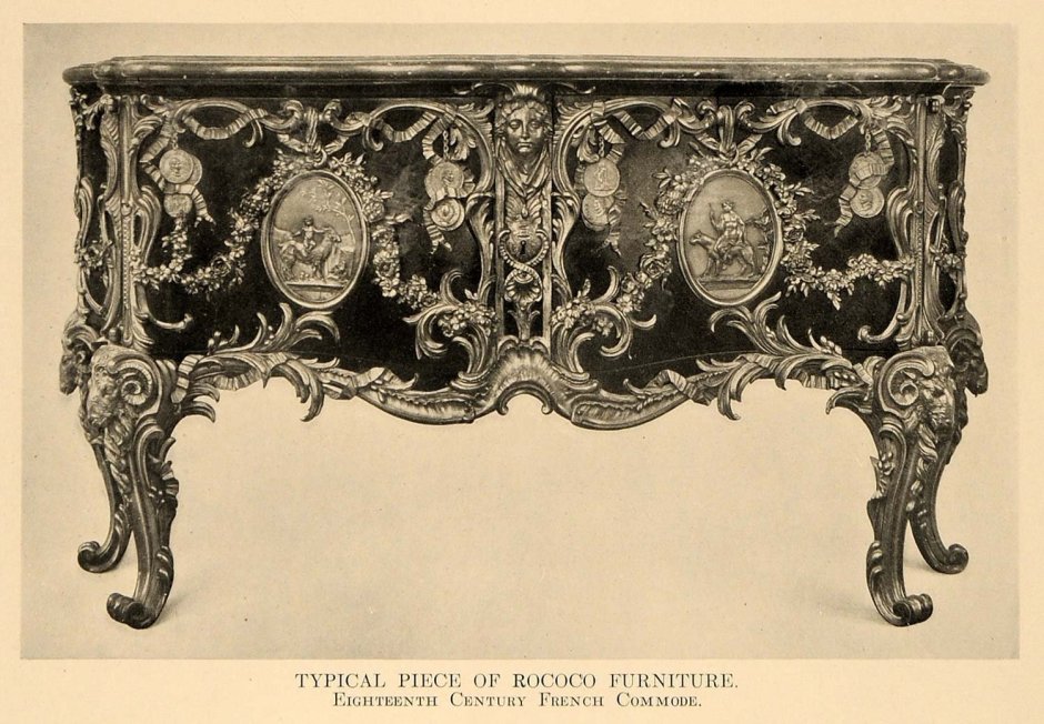 Мебель Барокко Франция эпохи Людовика