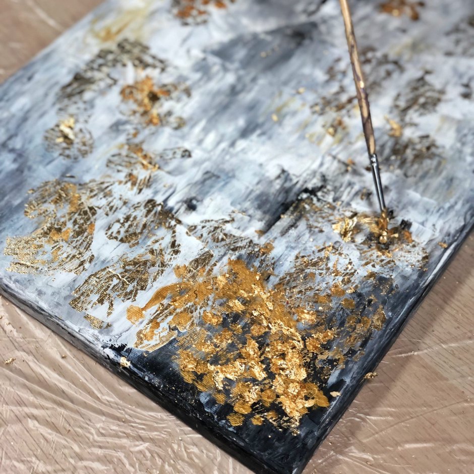 Жидкая поталь resinart серебро