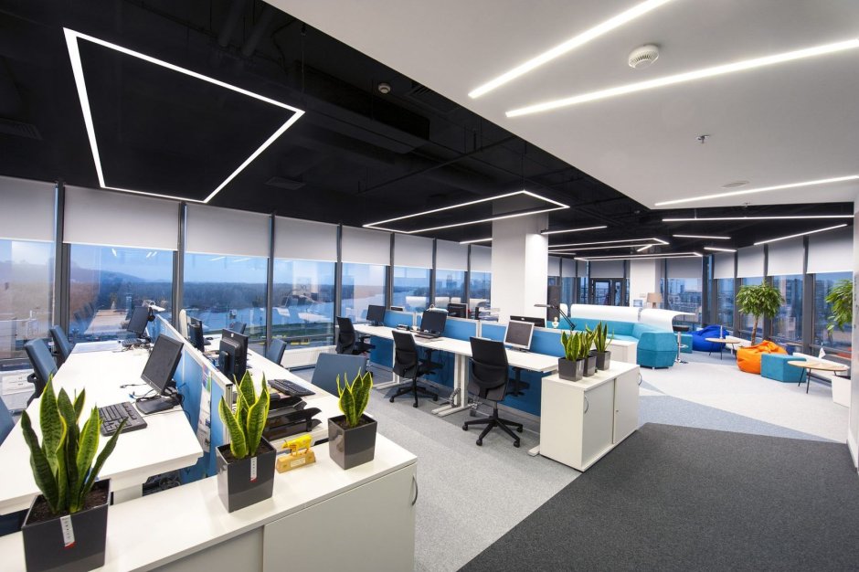 Планировка офиса опен Спейс