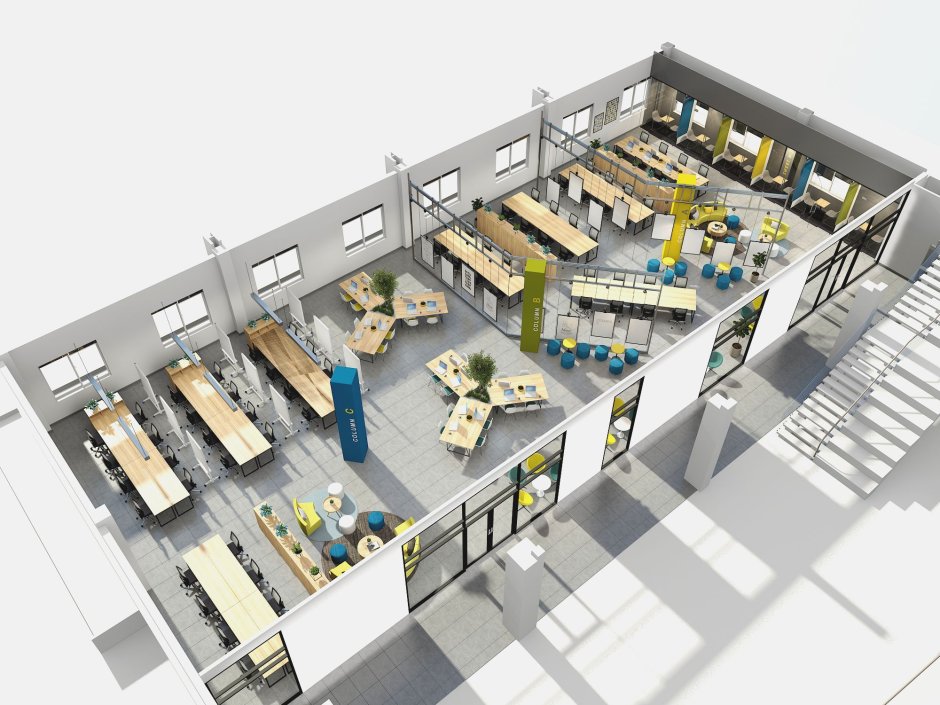 Офисная мебель для опенспейс