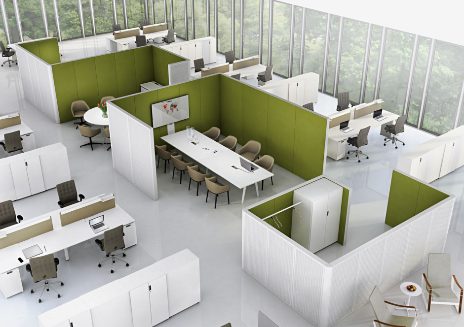 Офисная мебель опен Спейс