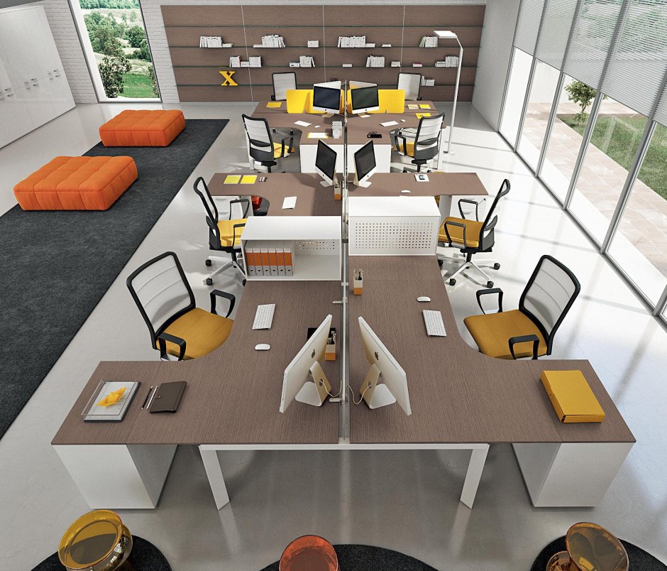 Офис типа опен Спейс