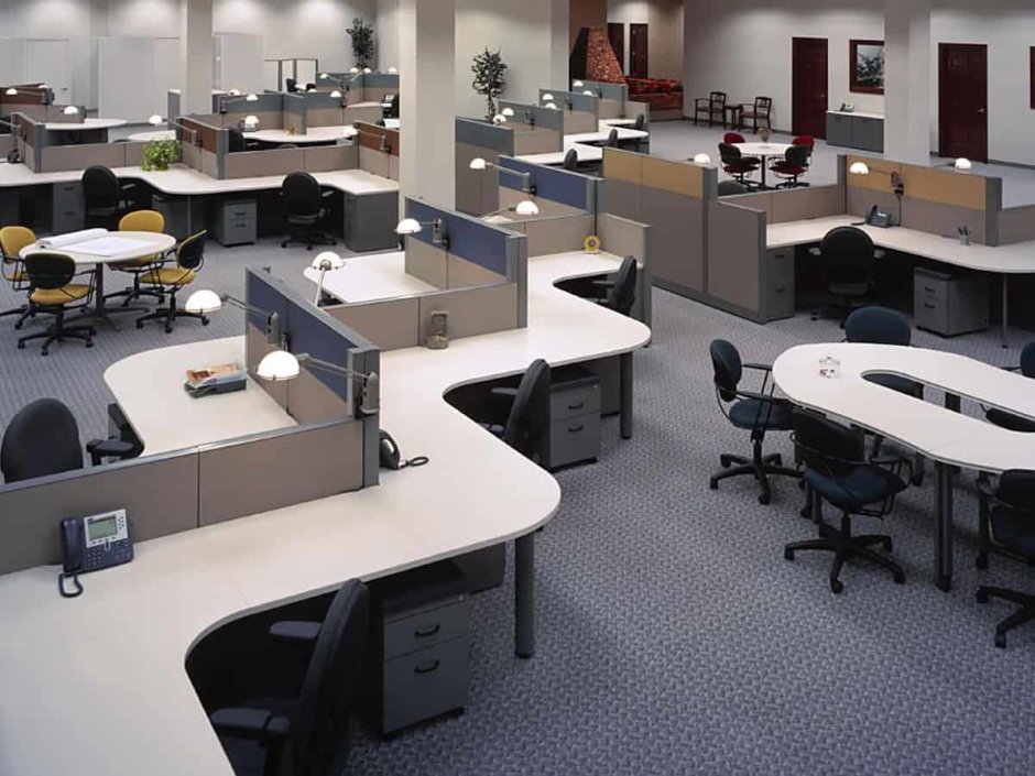 Офисные столы опен Спейс